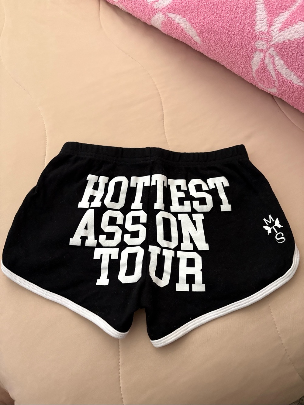 Megan Thee Stallion Black 'Hottest Ass On Tour' Women’s Lounge Shorts